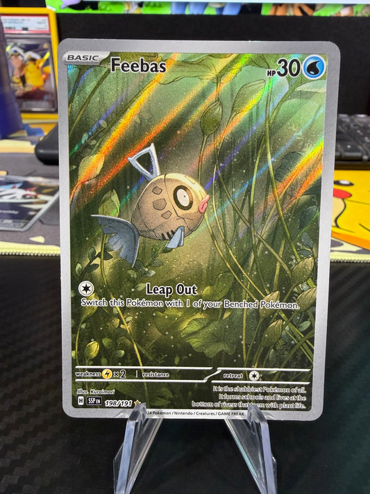 Feebas - 198/191 - Illustration Rare - Surging Sparks
