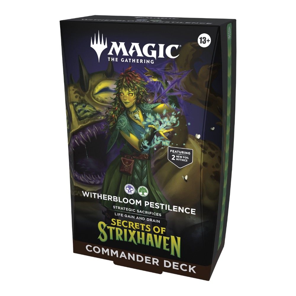 Magic The Gathering - Secrets of Strixhaven - Witherbloom Pestilence - Commander Deck