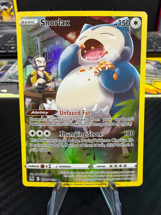 Snorlax - TG10/TG30 - Trainer Gallery - Lost Origin - NM