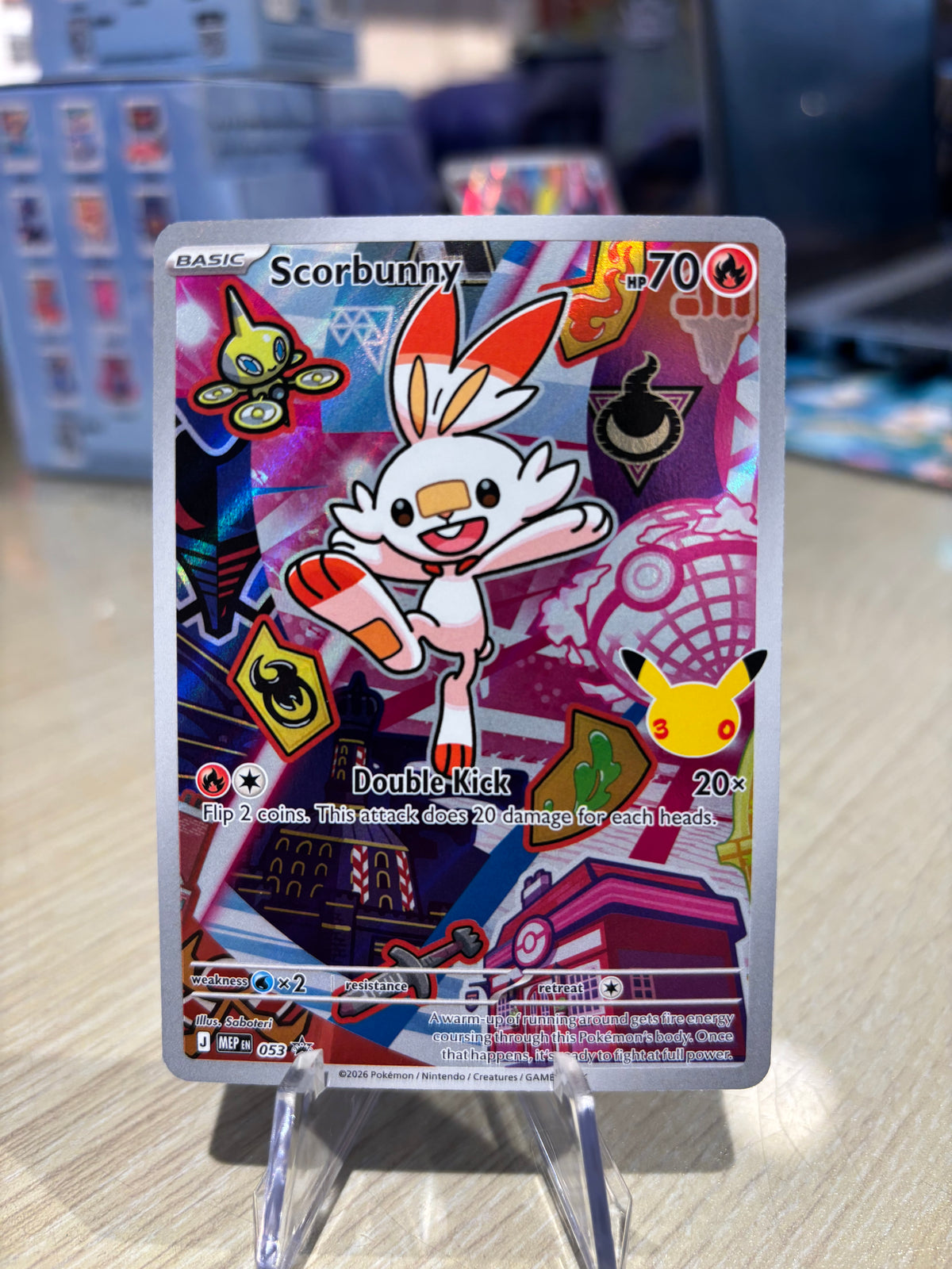 Grookey, Scorbunny, Sobble - 052, 053, 054 - Promo set