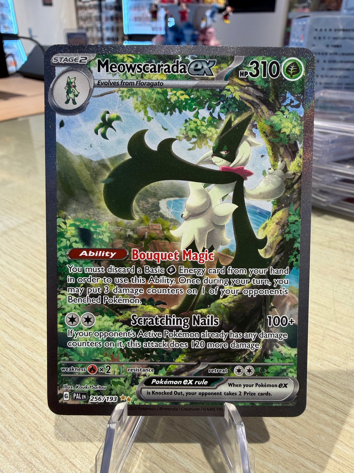 Meowscarada EX - 256/193 - Paldea Evolved
