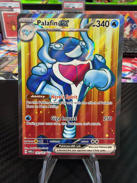 Palafin Ex - 193/167 - Full Art - Twilight Masquerade - NM