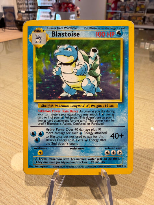 Blastoise Holo - 2/102 - Base Set