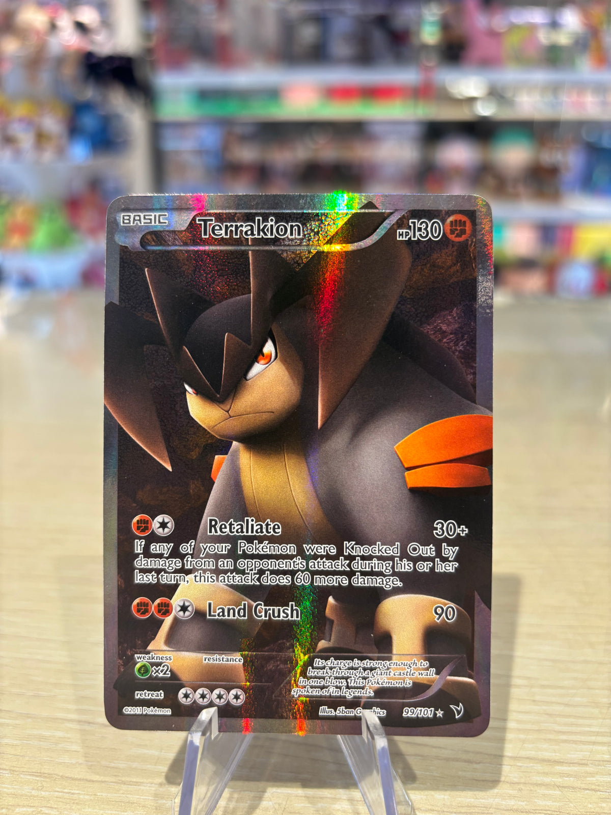 Terrakion - 99/101 - Noble Victories