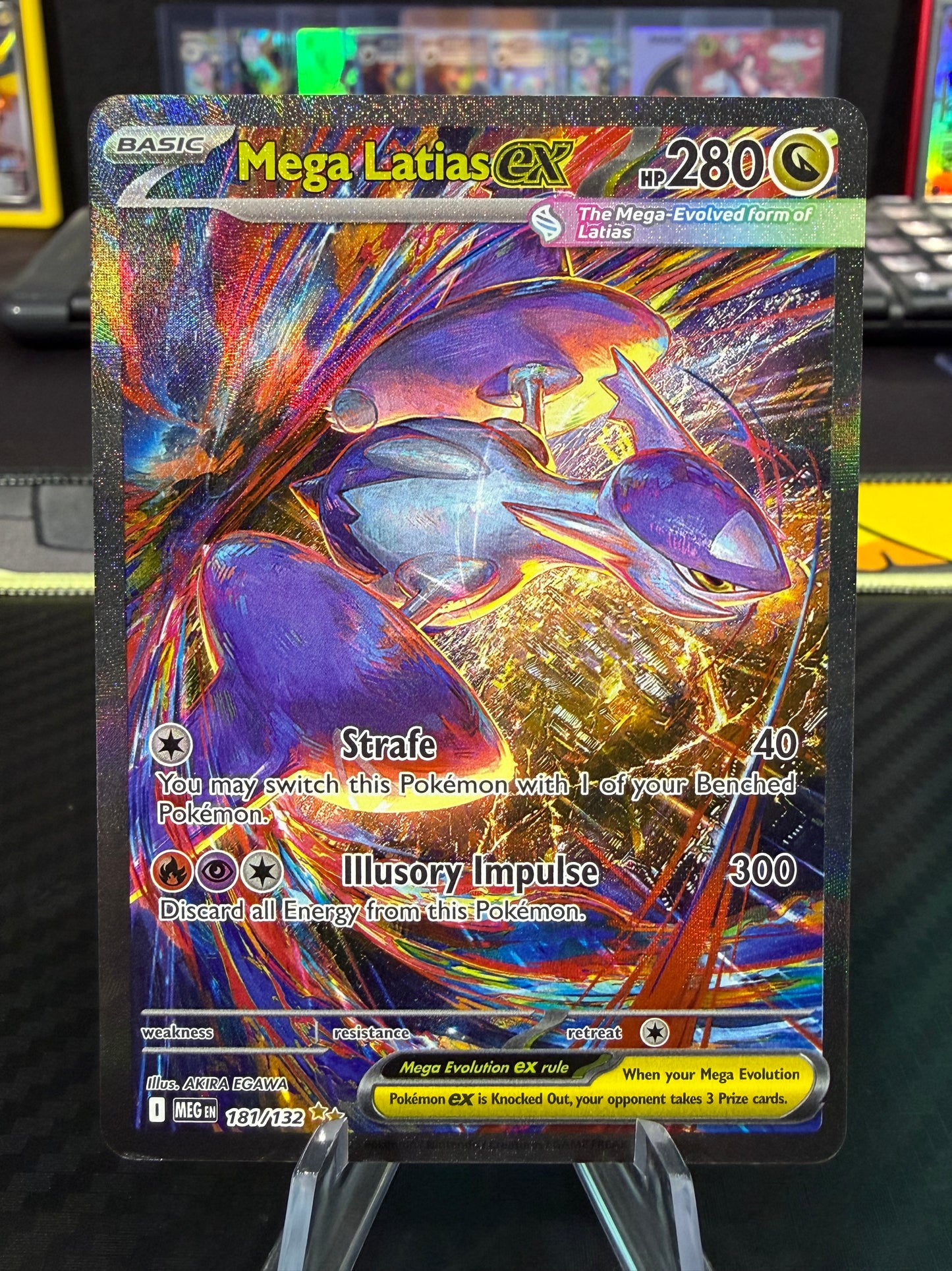 Mega Latias Ex - 181/132 - Special Illustration Rare - Mega Evolution