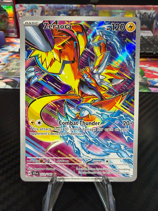 Zeraora 151/142 - Illustration Rare - Stellar Crown - NM