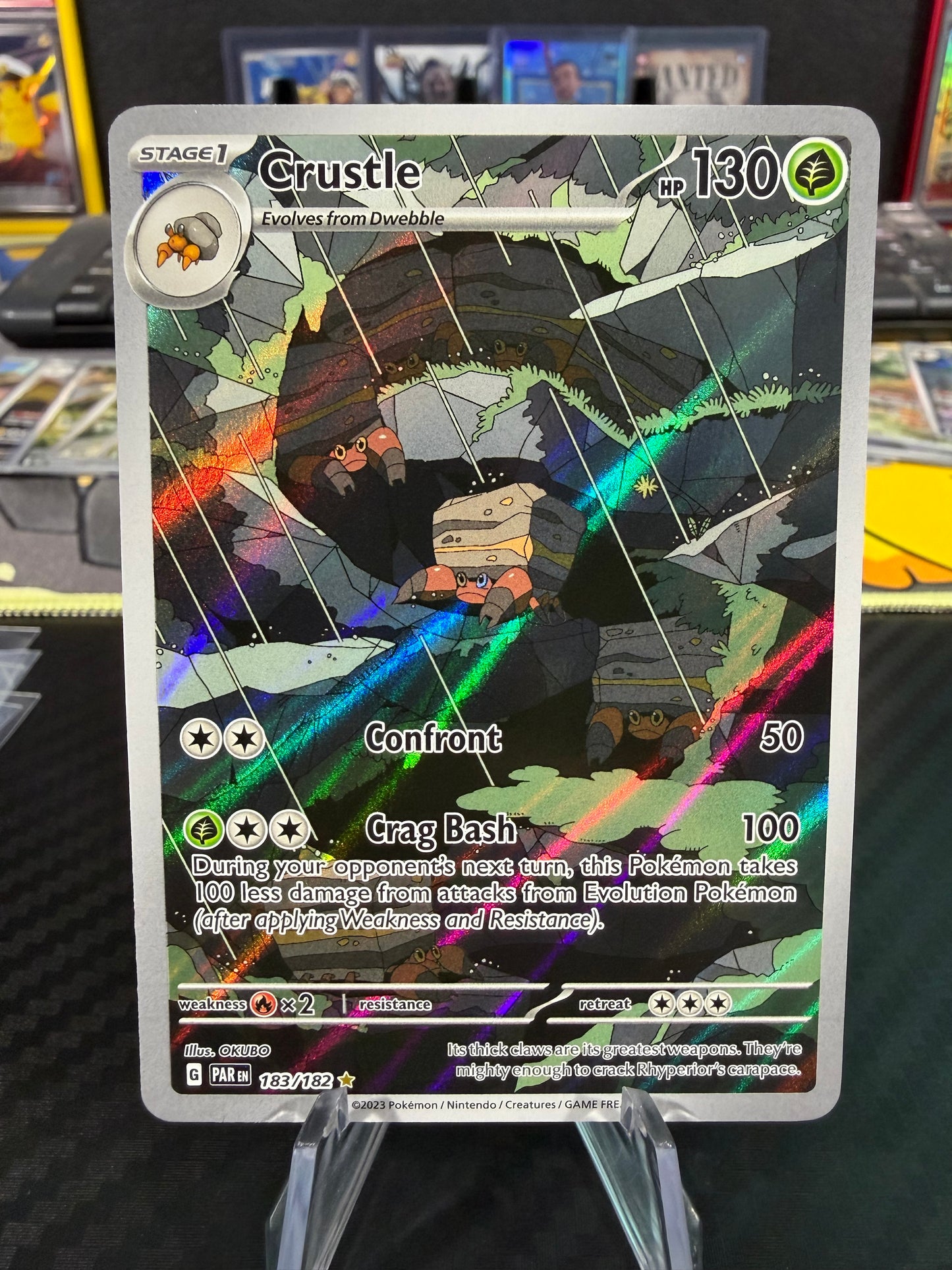 Crustle - 183/182 - Illustration Rare - Paradox Rift