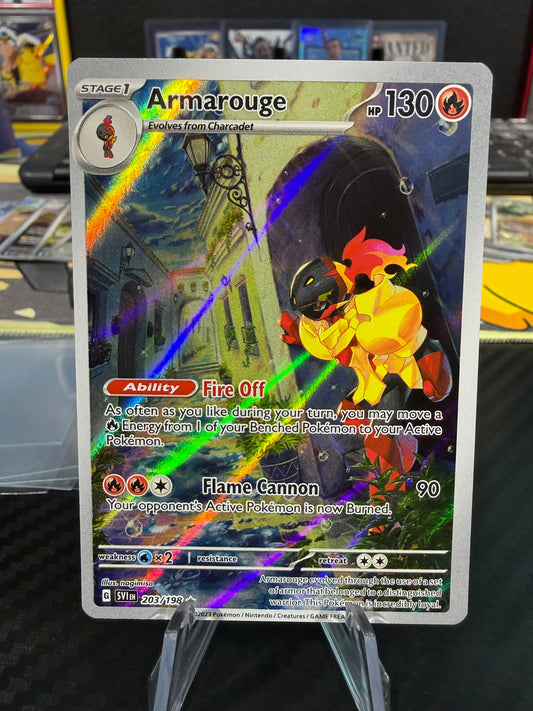 Armarouge - 203/198 - Illustration Rare - Scarlet & Violet
