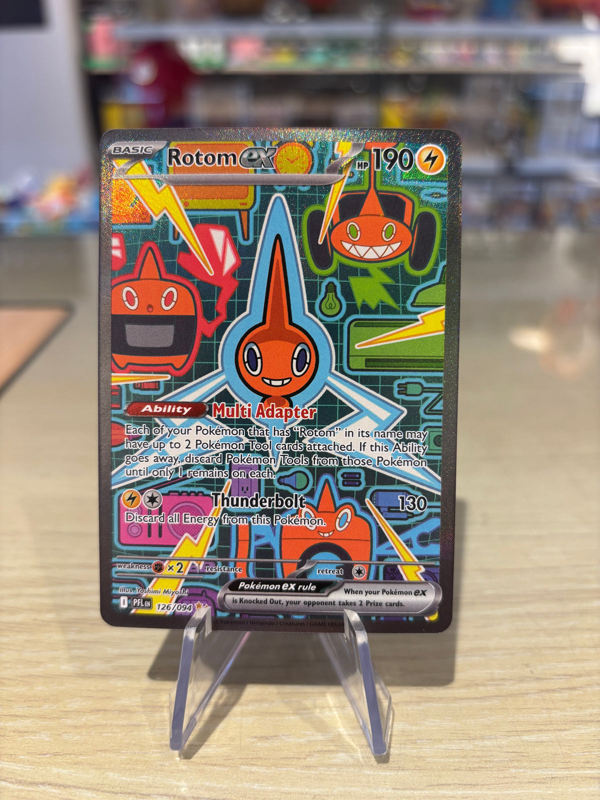 Rotom EX - 126/094 - Phantasmal Flames