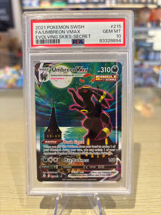PSA 10 - Umbreon Vmax - 215/203 - Evolving Skies