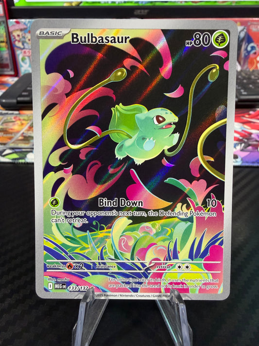 Bulbasaur - 133/132 - Illustration Rare - Mega Evolutions - NM