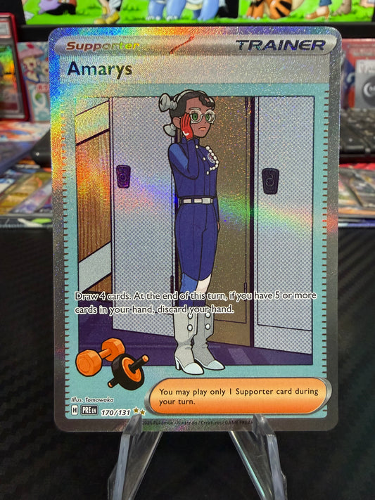 Amarys - 170/131 - Special Illustration Rare - Prismatic Evolutions - NM