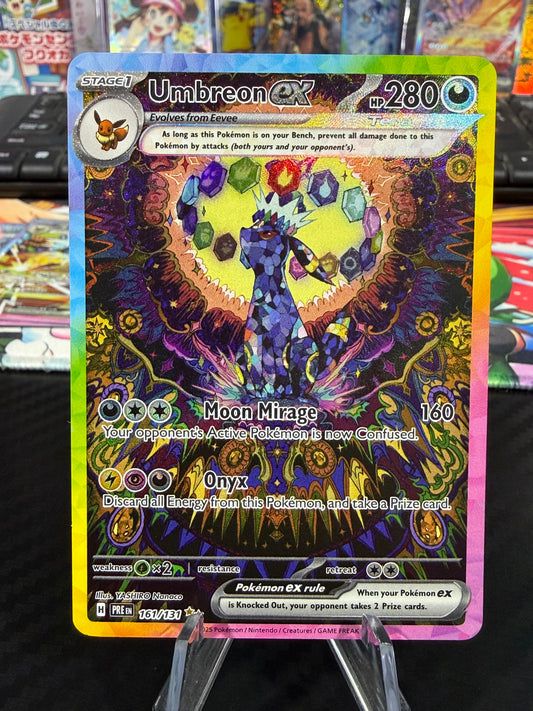 Umbreon Ex - 161/131 - Special Illustration Rare - Prismatic Evolutions - NM