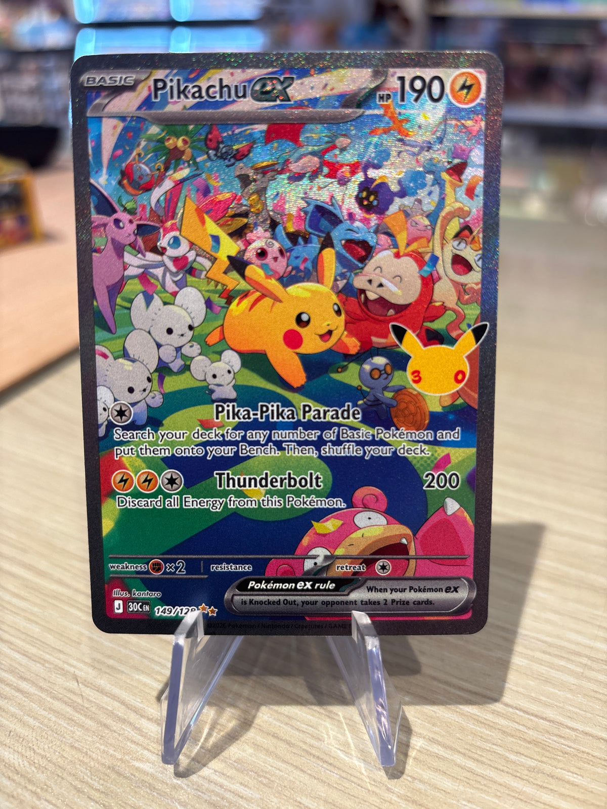 Pikachu Ex - 149/128