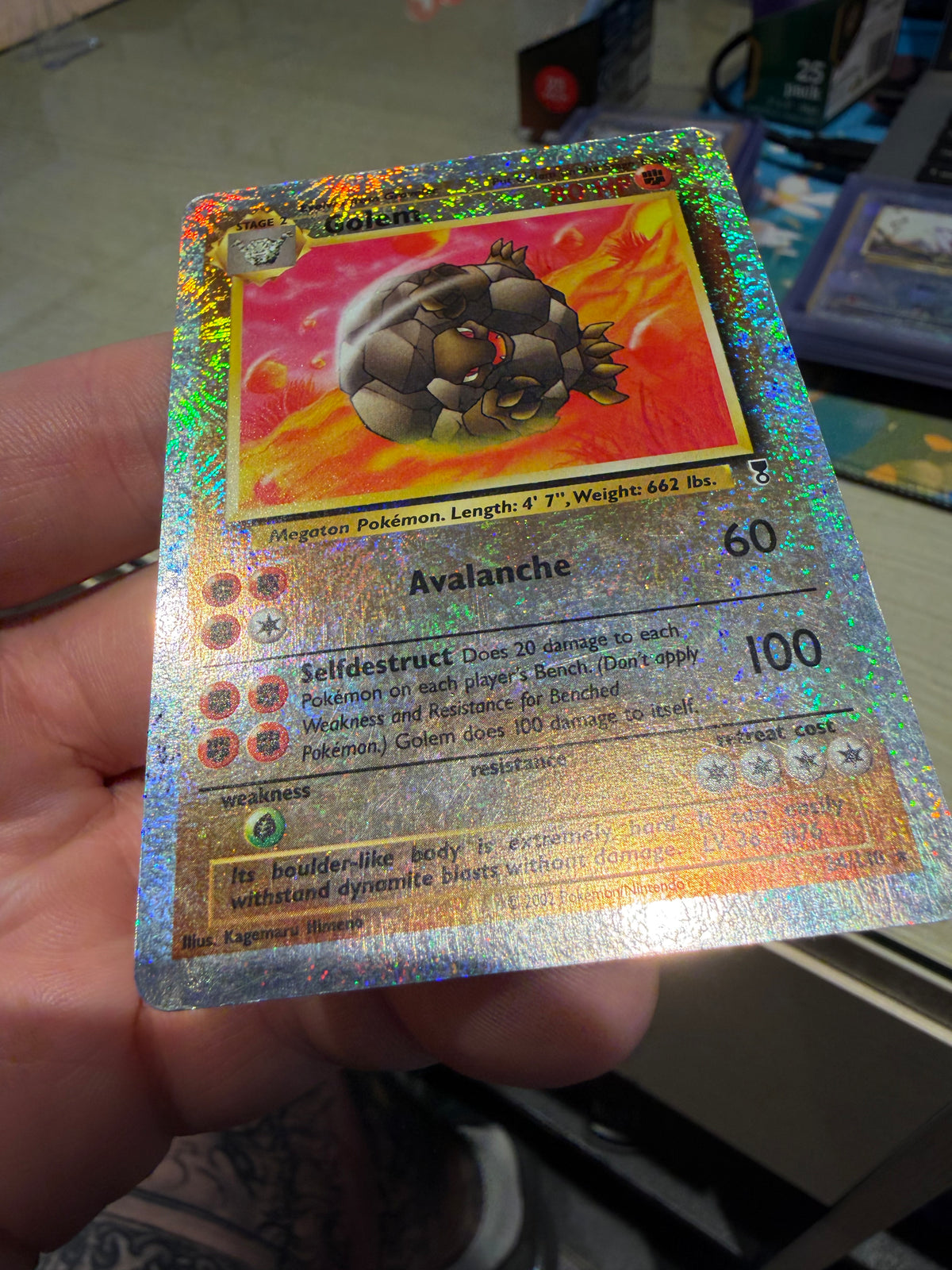 Golem - Reverse Holo - 24/110 Legendary Collection
