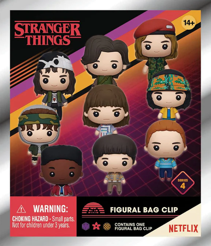 Stranger things - 3D Bag Clip