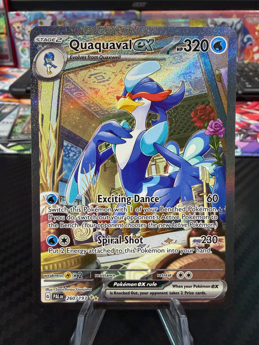 Quaquaval Ex - 260/193 - Special Illustration Rare - Paldea Evolved - NM