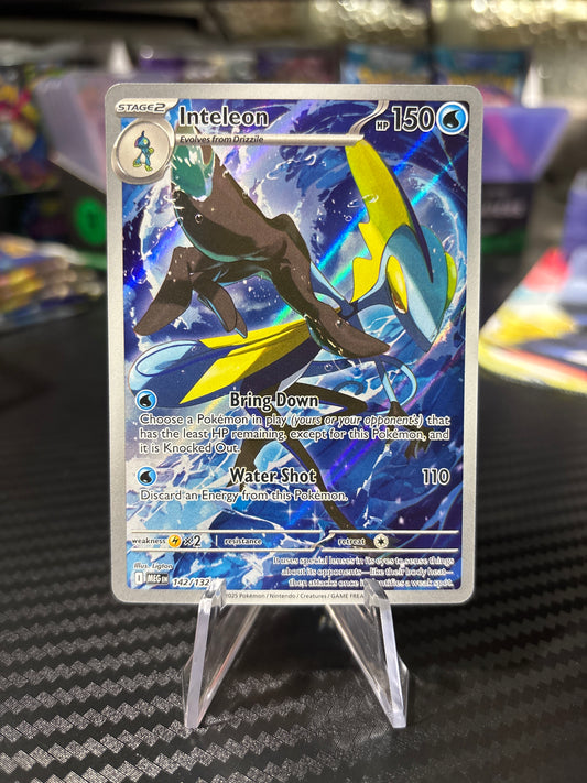 Inteleon - 142/132 - Illustration Rare - Mega Evolution - NM