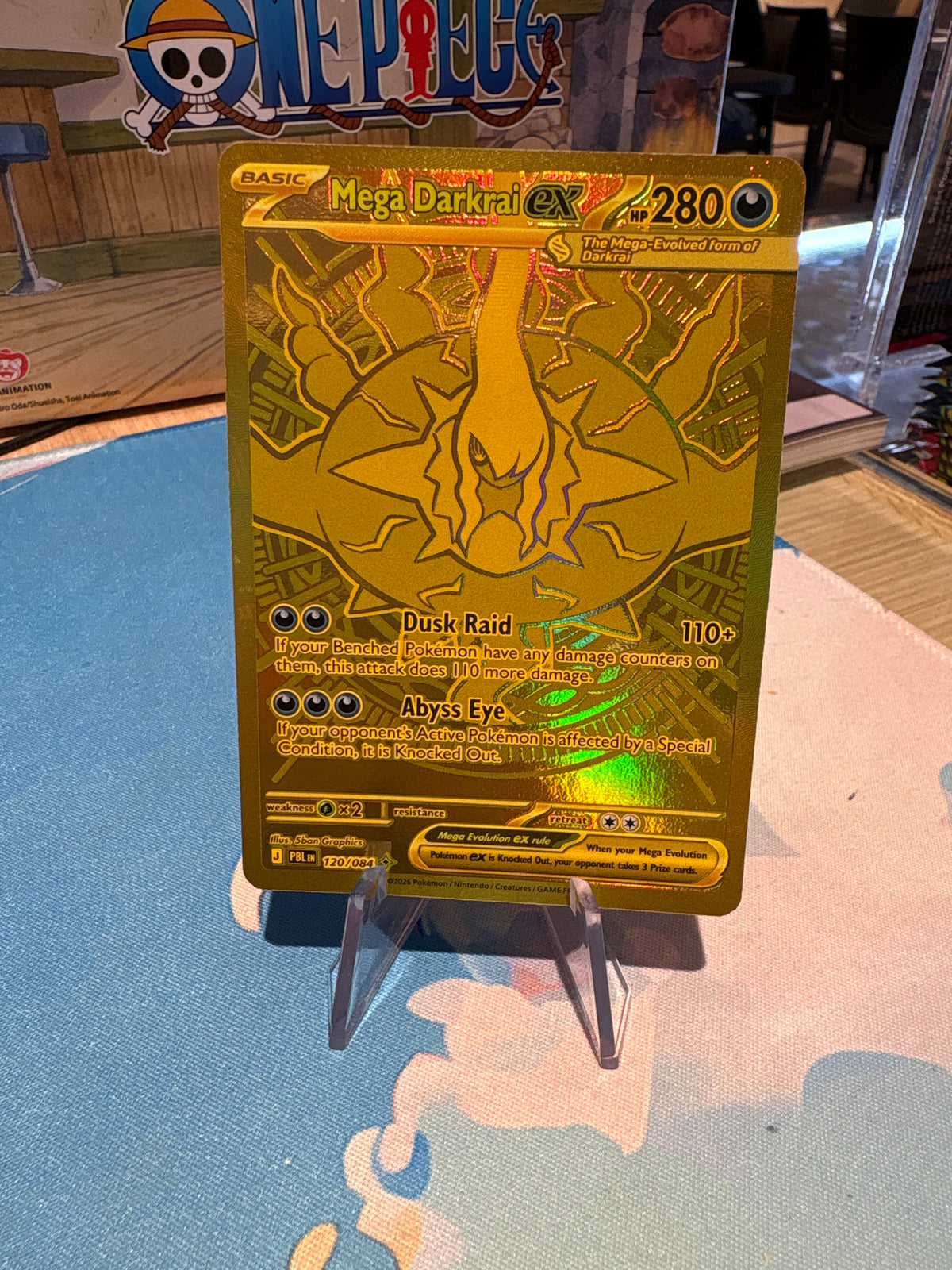 Mega Darkrai Ex - 120/084 - Pitch Black