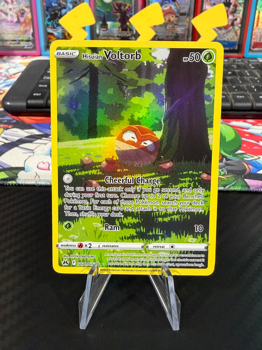 Hisuian Voltorb - GG01/GG70 - Crown Zenith - NM