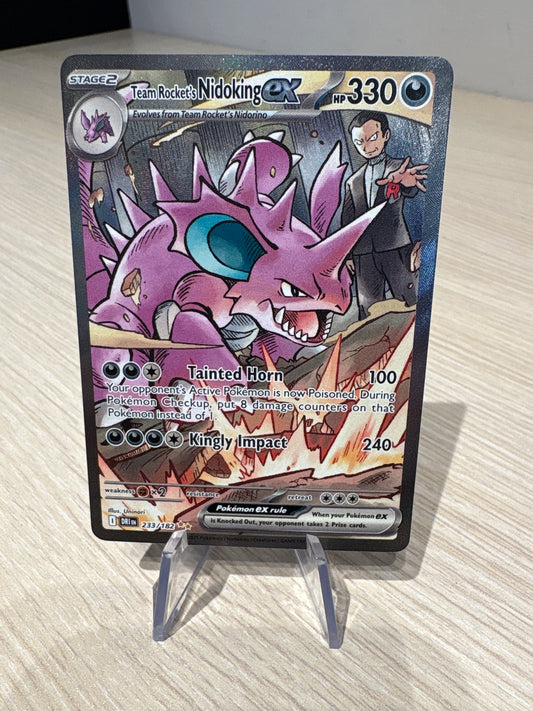 Team Rocket’s Nidoking Ex - 233/182 - Destined Rivals