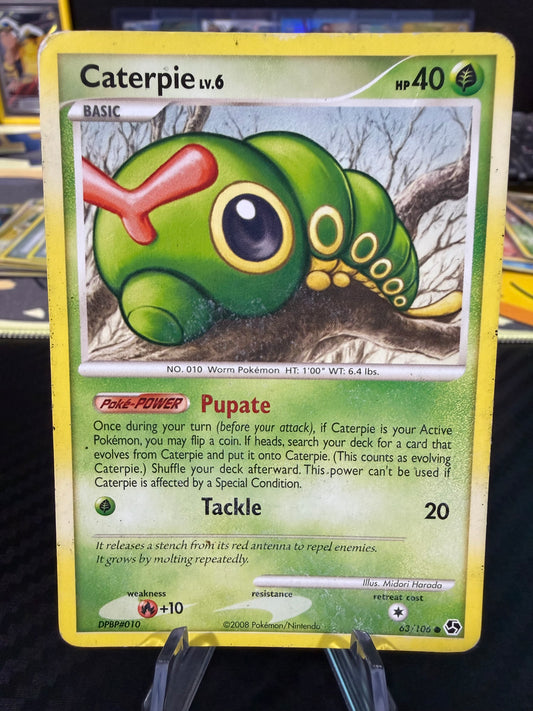 Caterpie - 63/106 - Great Encounters - MP/HP