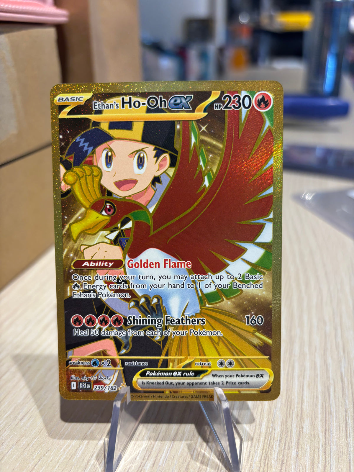 Ethan’s Ho-Oh ex - 239/182 - Destined Rivals