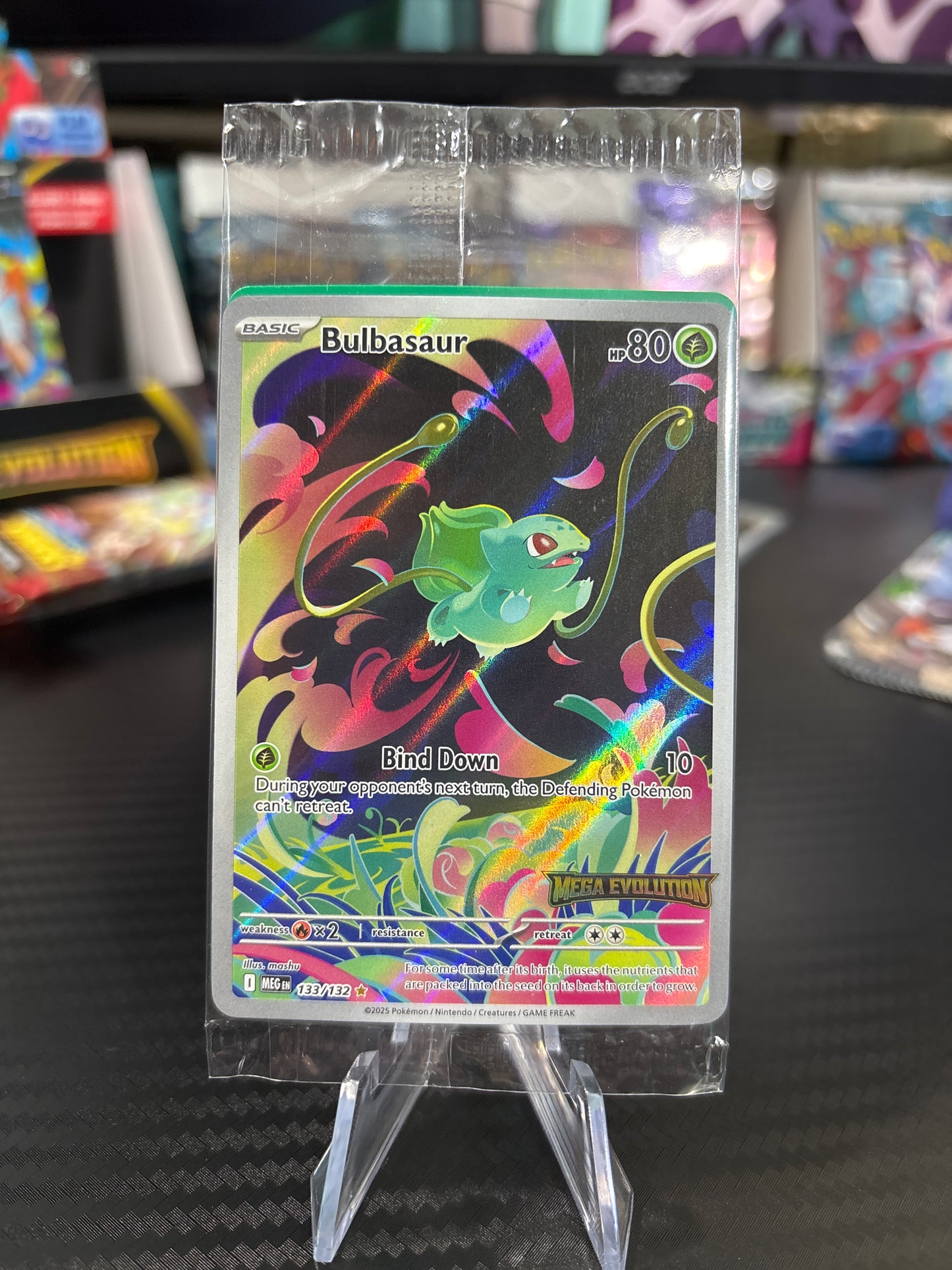 Bulbasaur #133 Mega Evolution Stamped (Sealed)