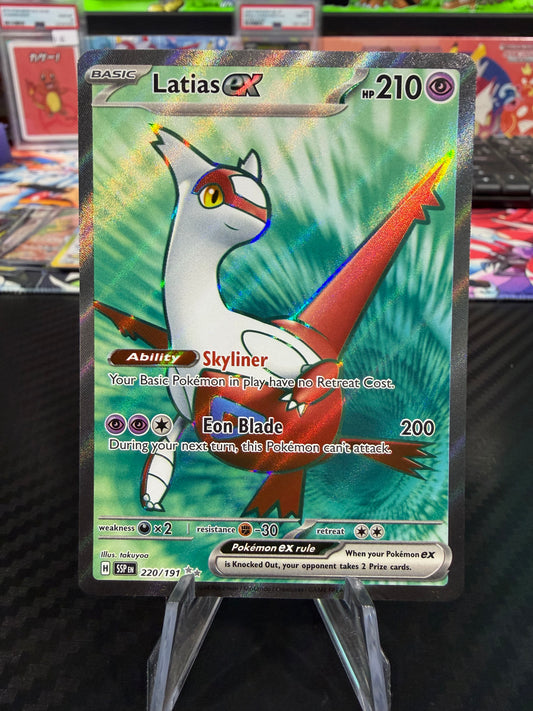 Latias Ex - 220/191 - Full Art - Surging Sparks - NM