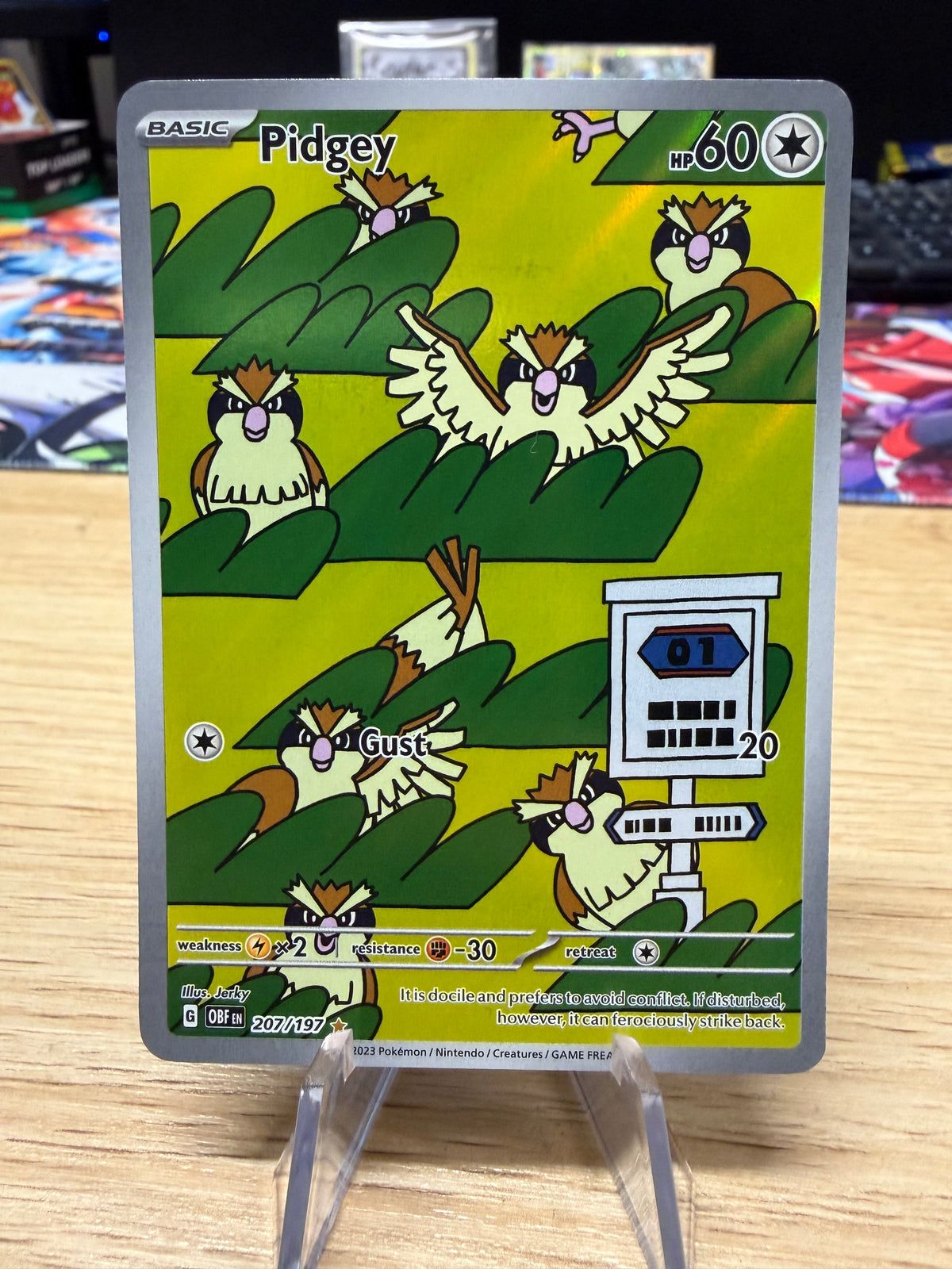 Pidgey - 207/197 - Obsidian Flames