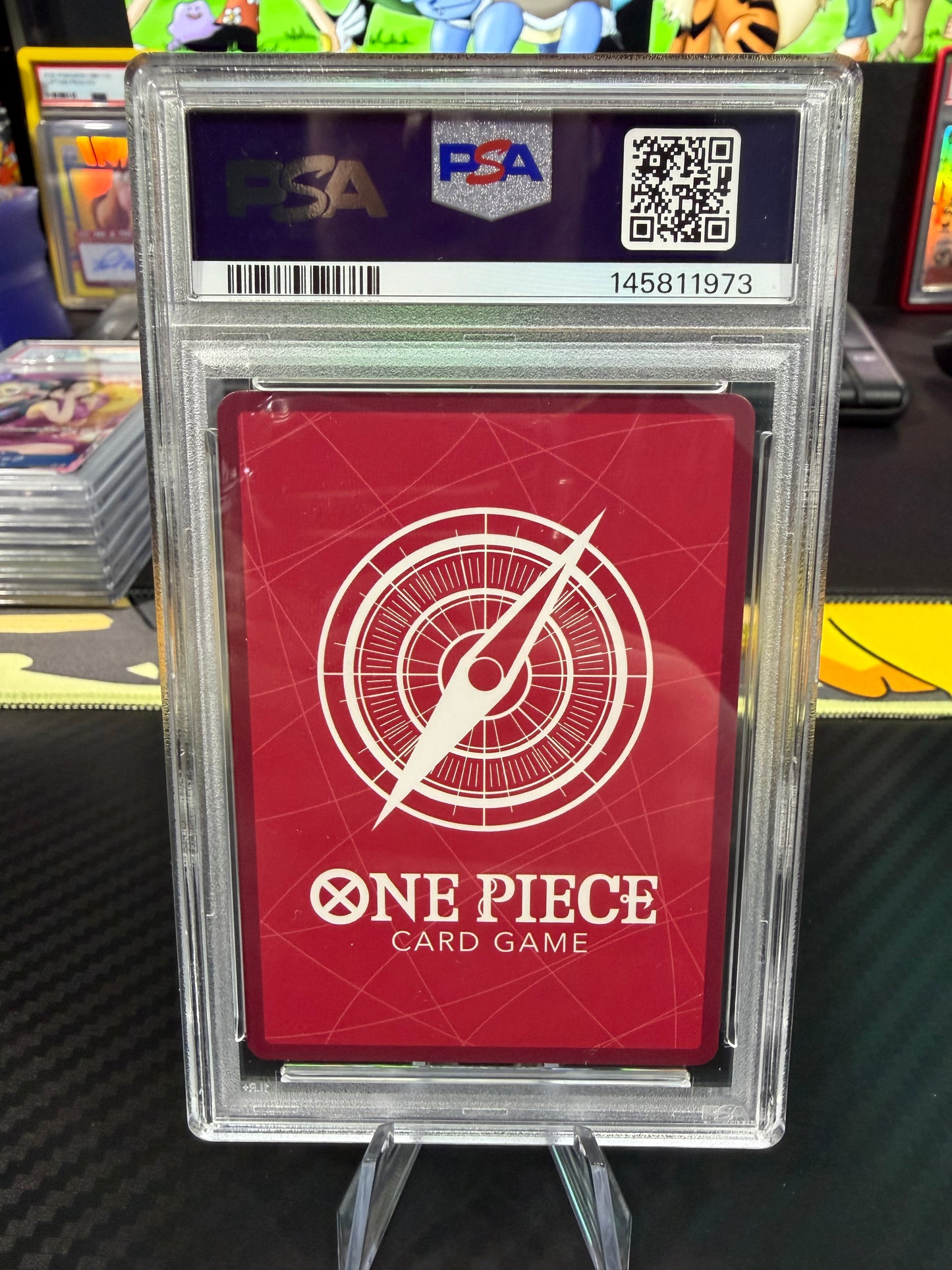 PSA 10 - Imu - Alternate Art Leader - OP13-079 - One Piece OP13 Japanese