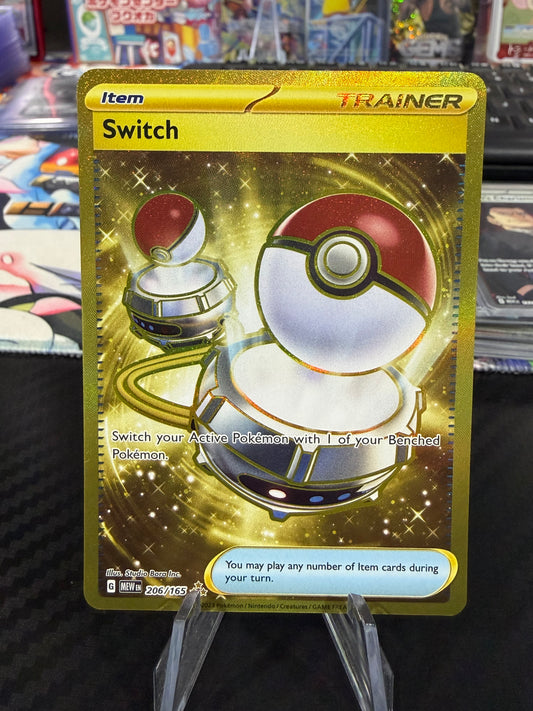 Switch - 206/165 - Hyper Rare - Scarlet & Violet 151