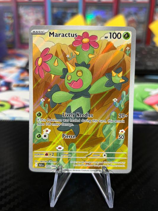 Maractus - 093/086 - Illustration Rare - Black Bolt - NM