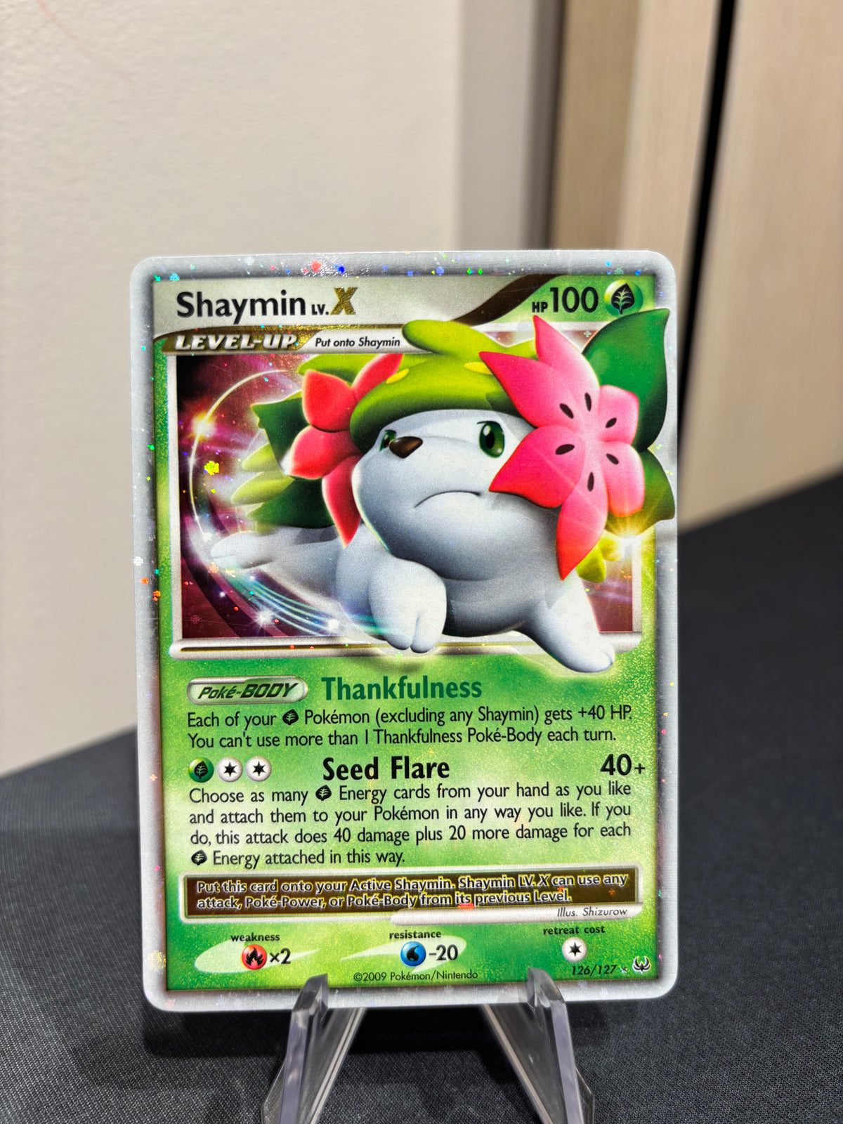 Shaymin LV.X - 126/127 - Platinum Base Set