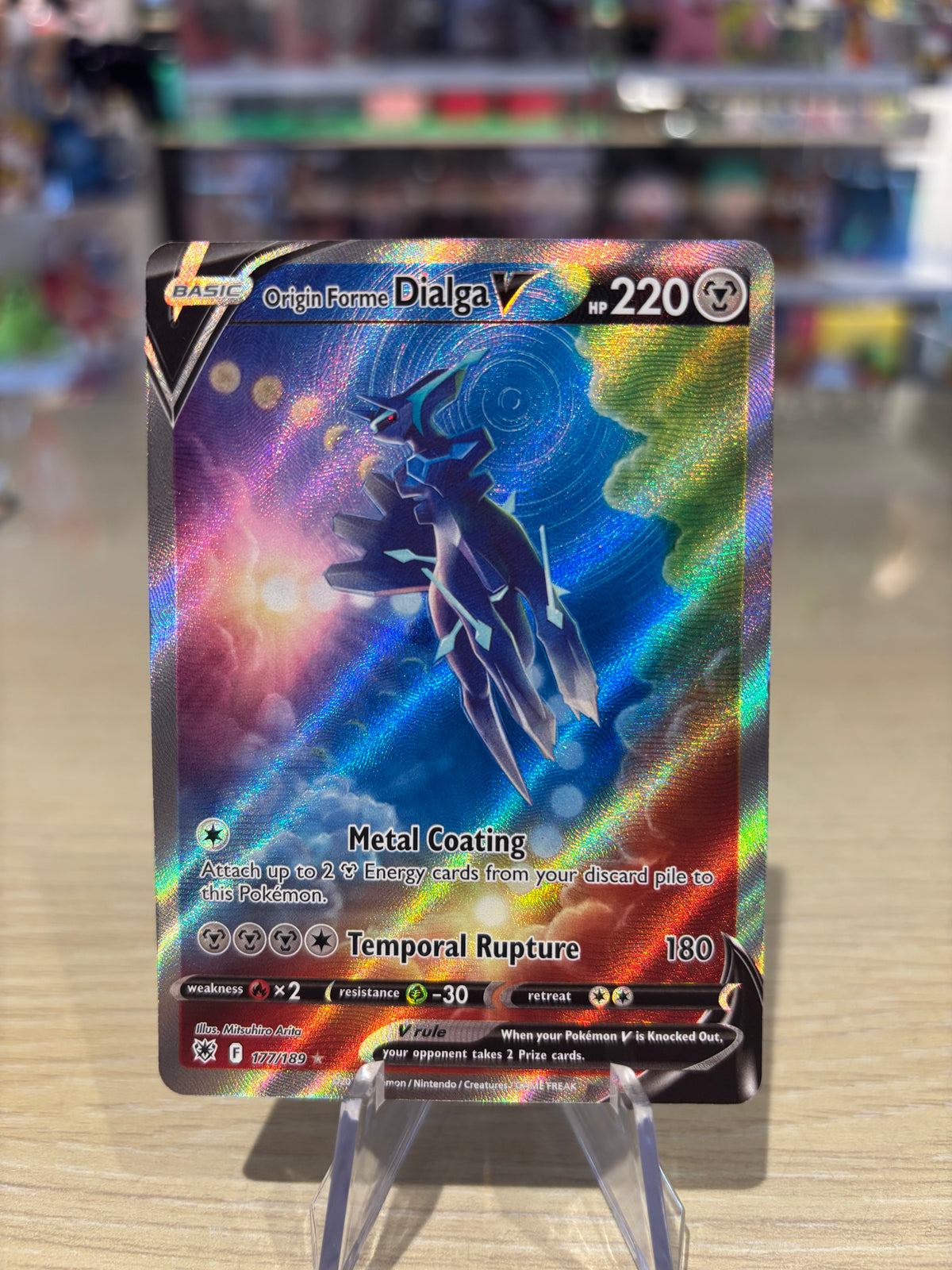 Origin Forme Dialga V - 177/189 - Astral Radiance
