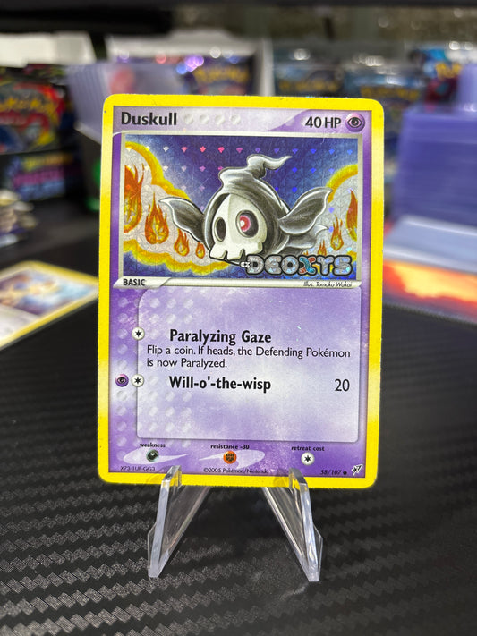 Duskull #58 (Deoxys Stamped) - EX Deoxys - MP/HP