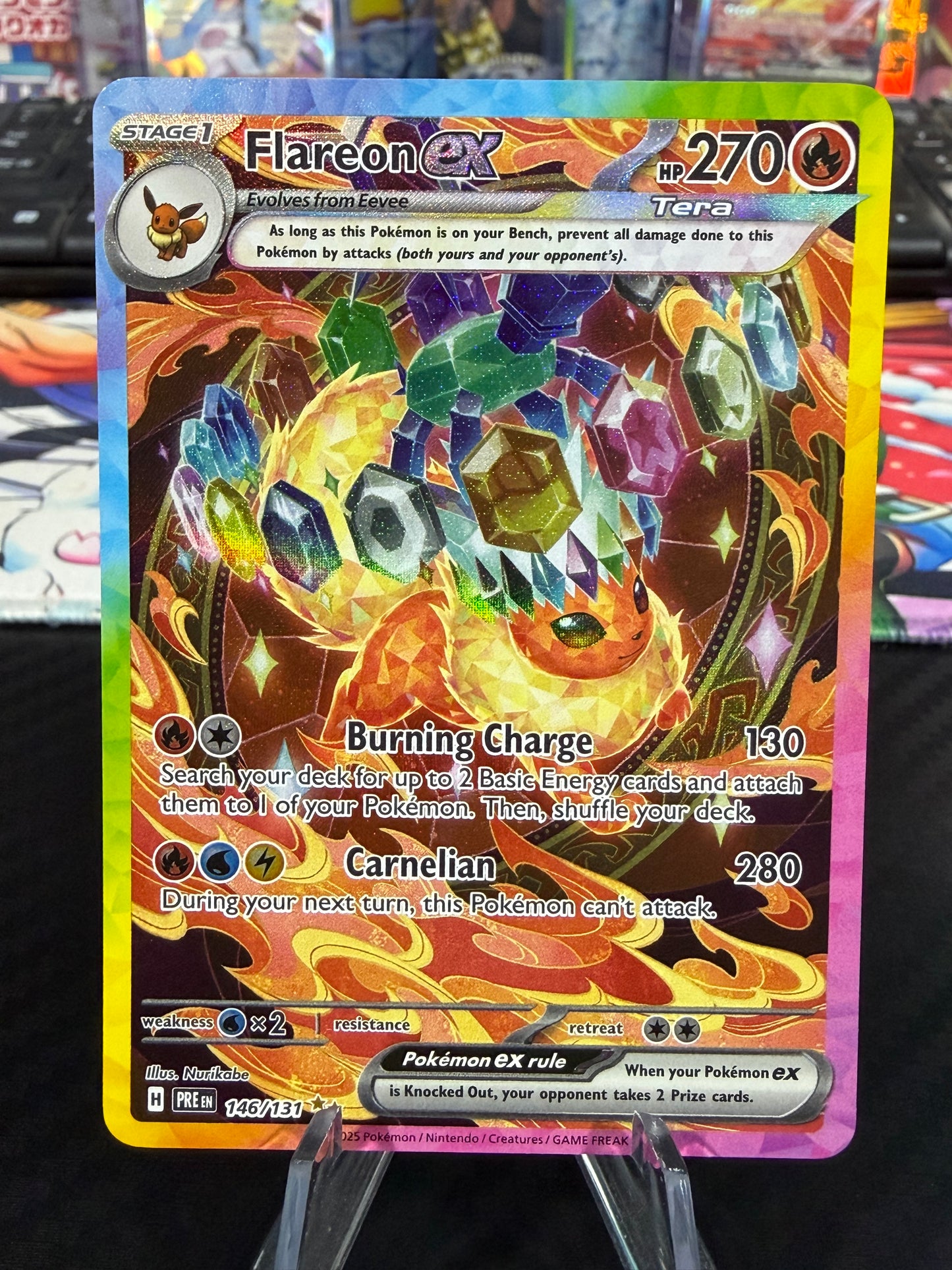Flareon Ex - 146/131 - Special Illustration Rare - Prismatic Evolutions - NM