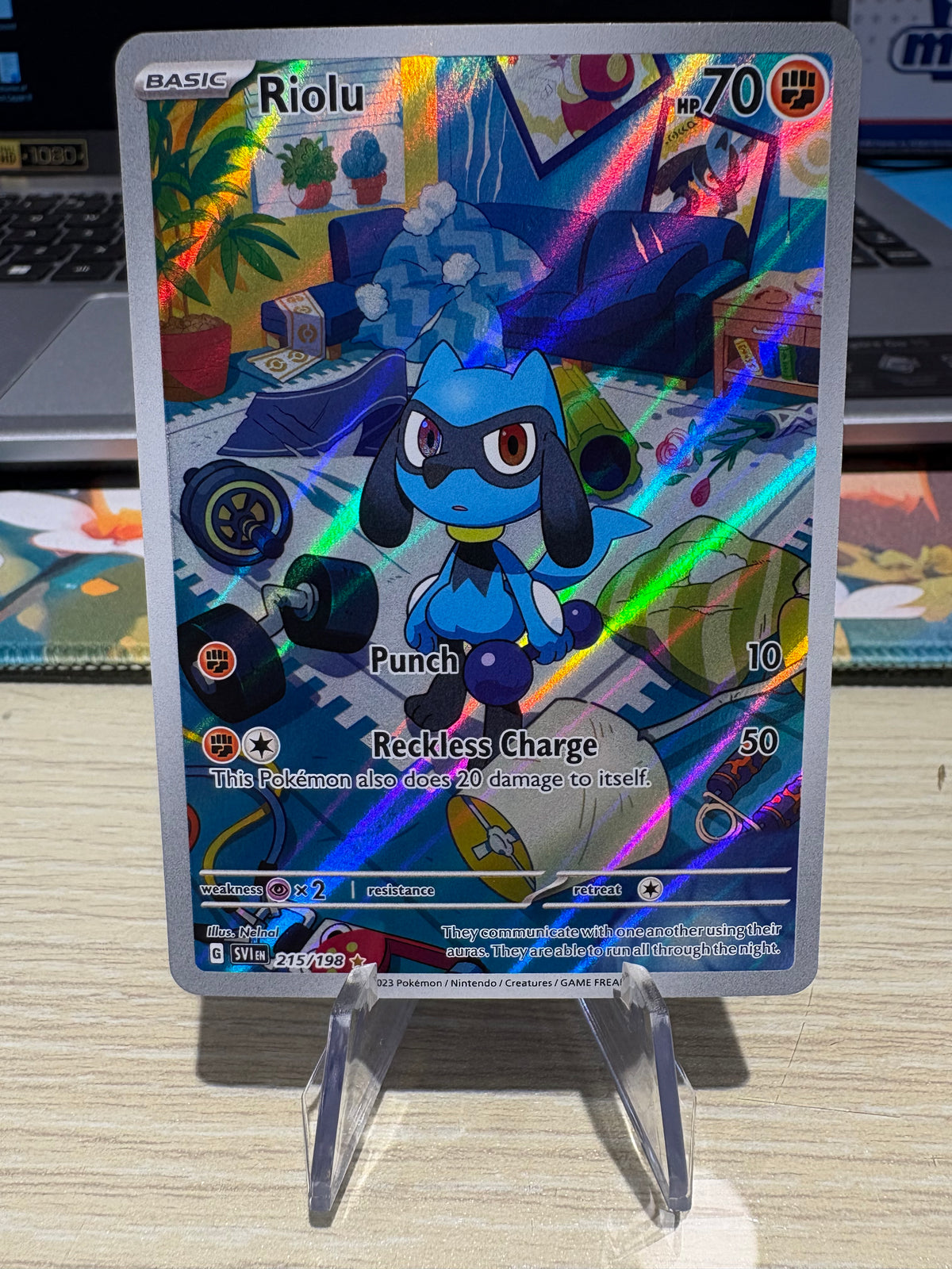 Riolu - 215/198 - Scarlet & Violet Base