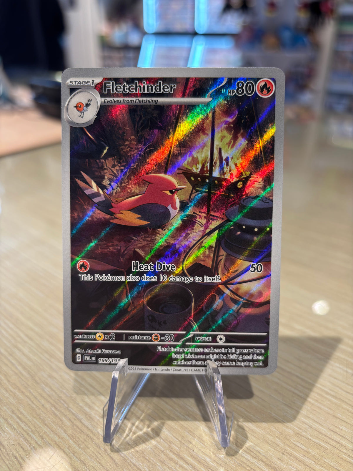 Fletchinder - 199/193 - Paldea Evolved