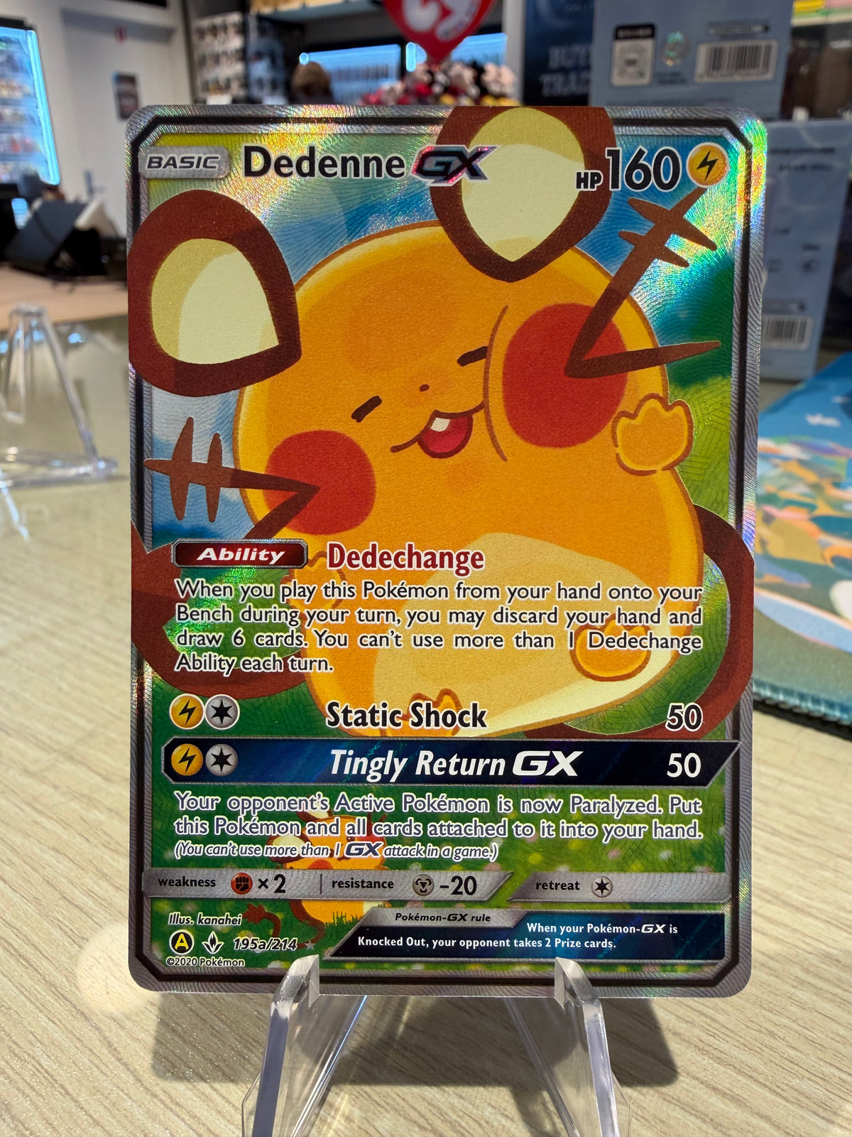 Dedenne GX - 195a/214 - Unbroken Bonds