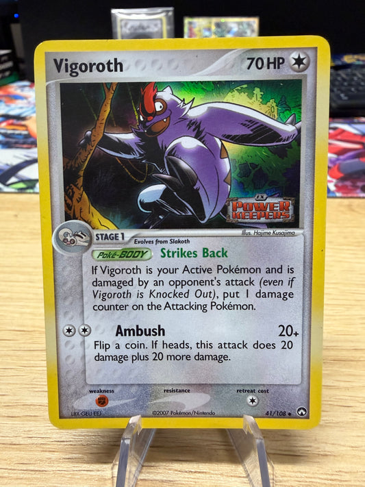Vigoroth Holo - 41/108 - Power Keepers Stamp