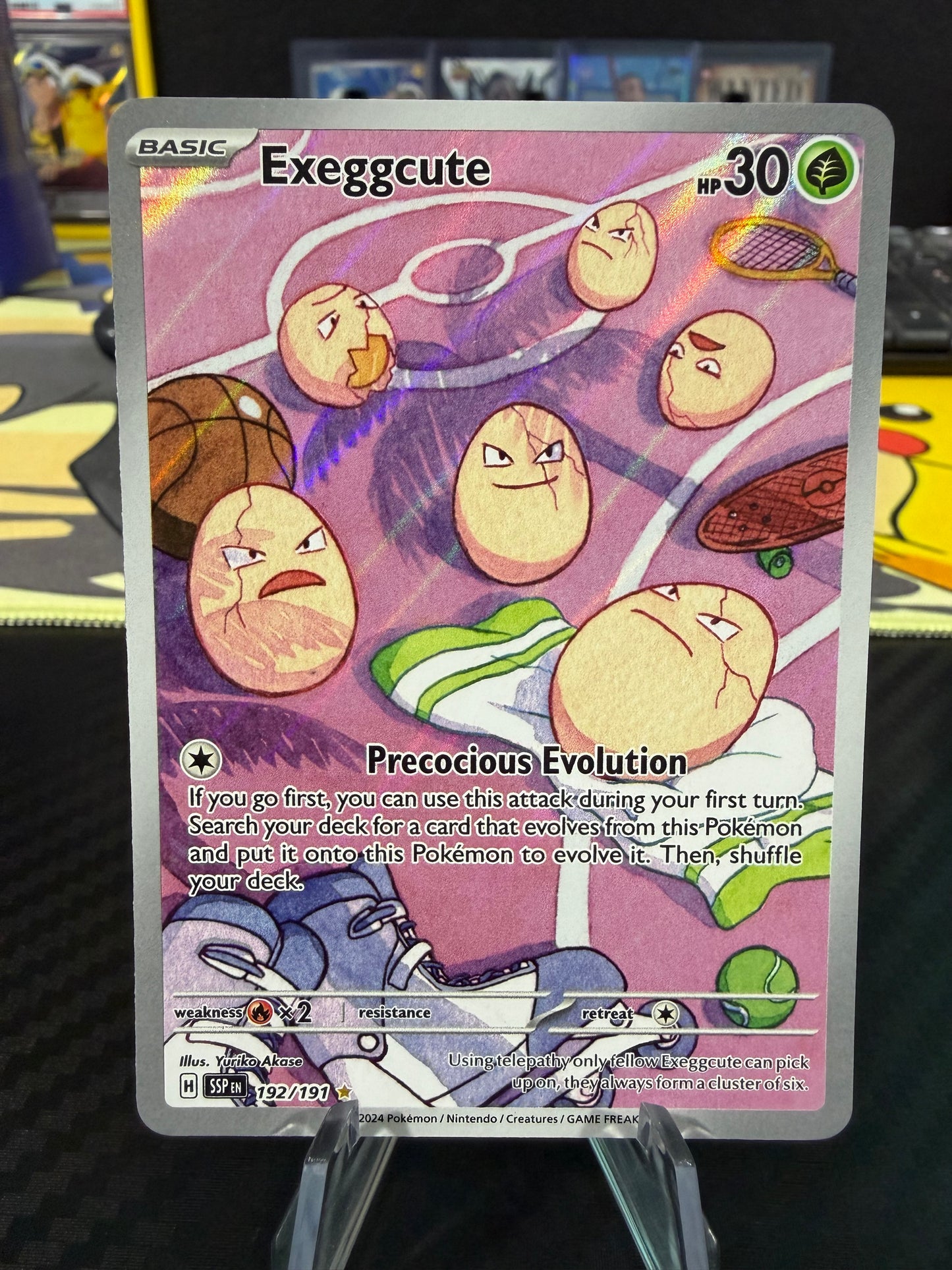Exeggcute - 192/191 - Illustration Rare - Surging Sparks