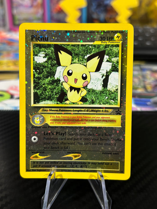 Pichu - Black Star Promo #35 - WOTC - MP