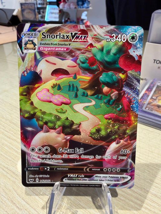 Snorlax VMax - 142/202 - Sword & Shield Base