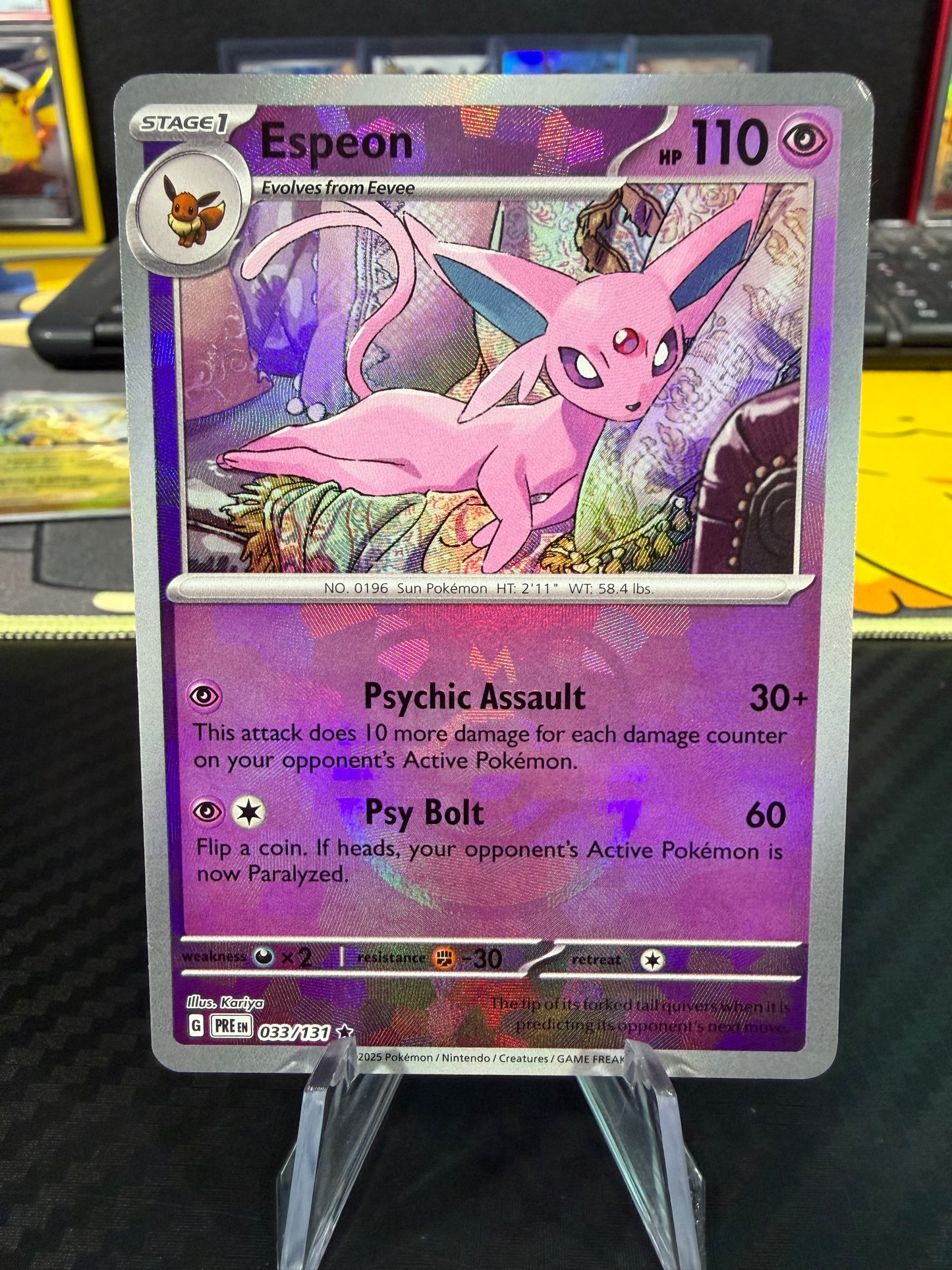 Espeon - 032/131 - Masterball - Prismatic Evolutions