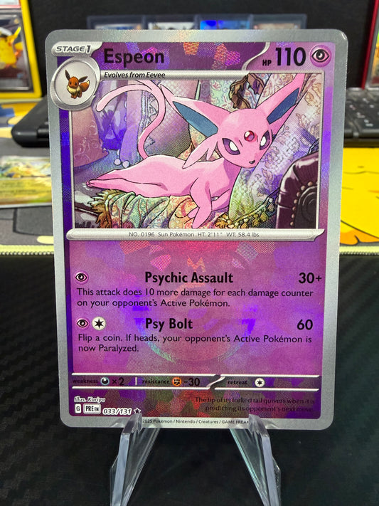 Espeon - 032/131 - Masterball - Prismatic Evolutions