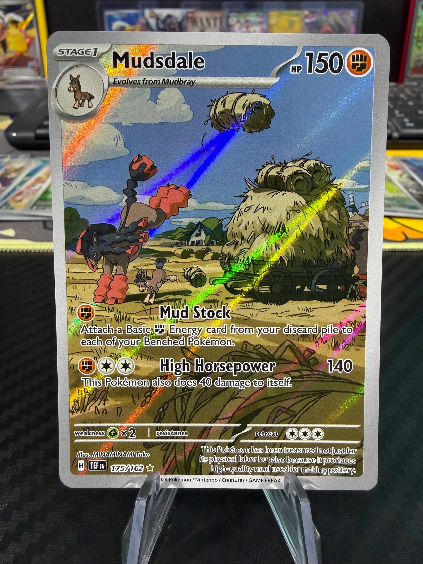 Mudsdale - 175/162 - Illustration Rare - Temporal Forces