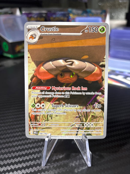 Crustle - 186/182 - Illustration Rare - Destined Rivals - NM