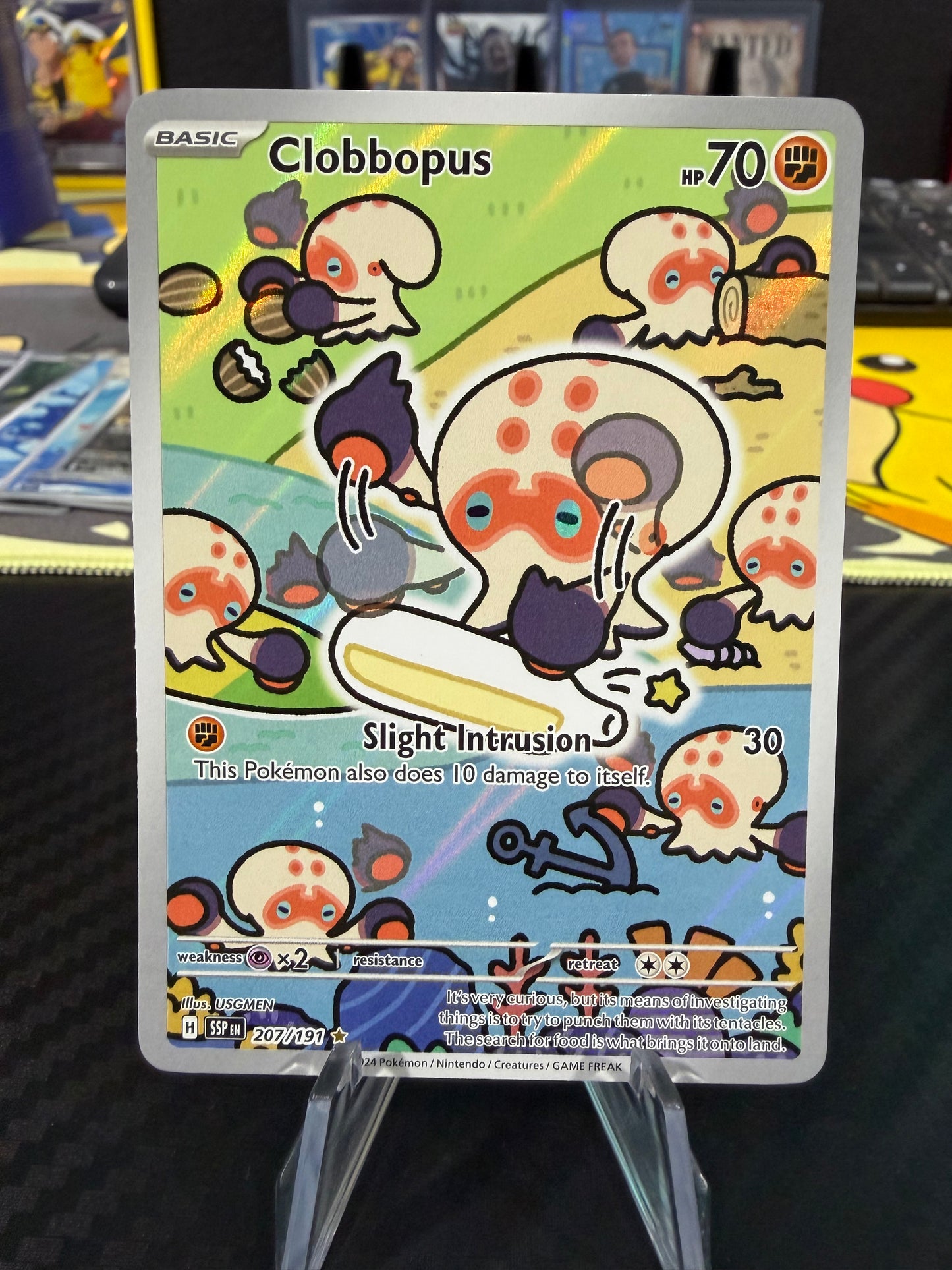 Clobbopus - 207/191 - Illustration Rare - Surging Sparks