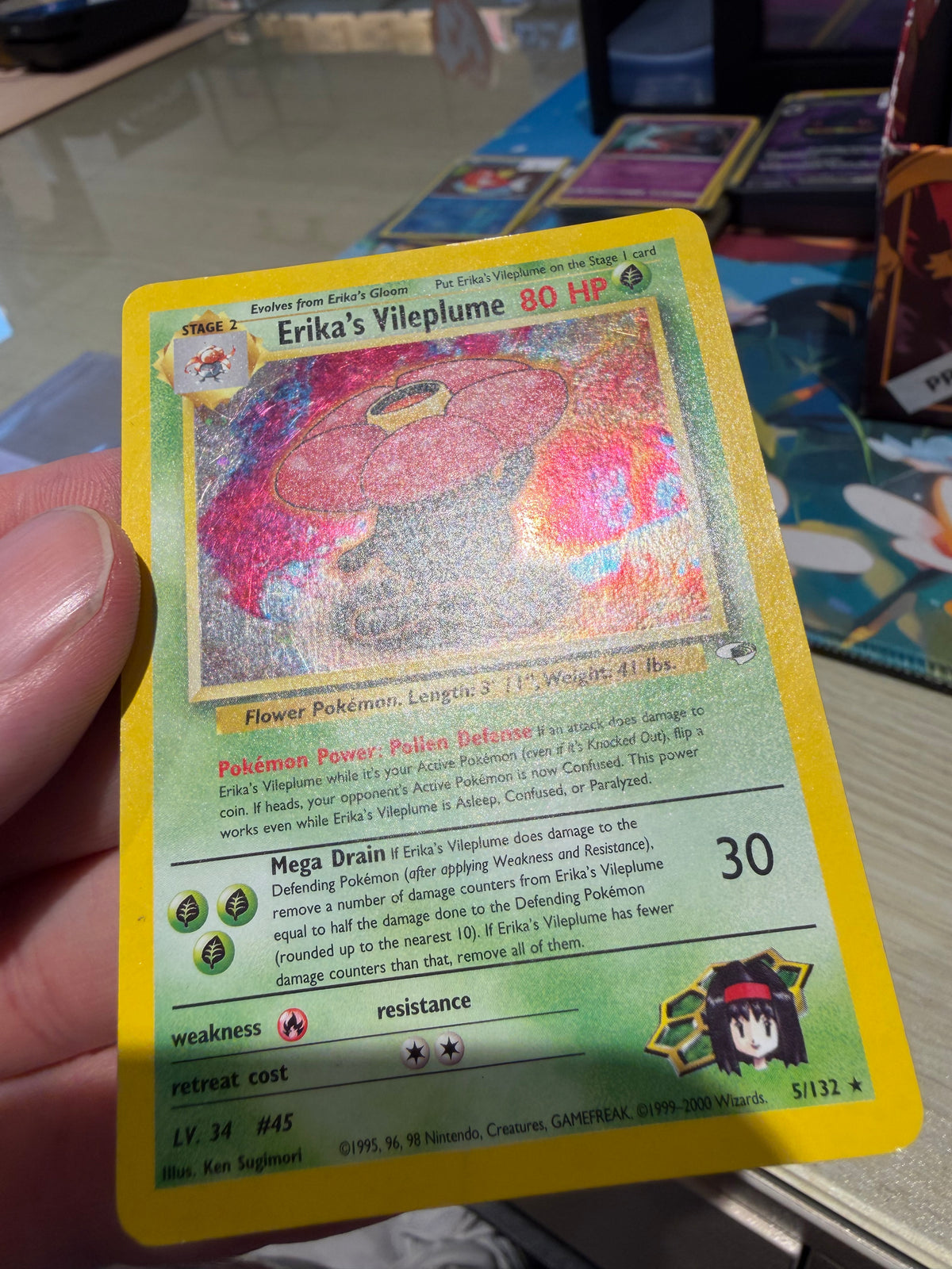 Erika’s Vileplume - Holo - 5/132 - Gym Challenge